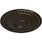 Ekena Millwork Foster Ceiling Medallion (Fits Canopies up to 5 5/8"), Hand-Painted Stone Hearth, 19 1/8"OD x 1"P CM19FOSHF - alternate 2